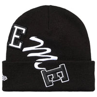 Supreme New Era Arc Beanie Black