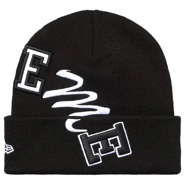 Supreme New Era Arc Beanie Black