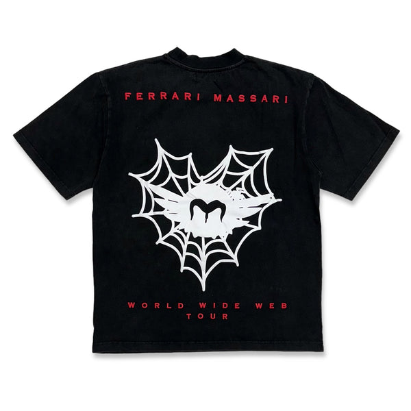 Ferrari Massari (Black "world wide web t-shirt)