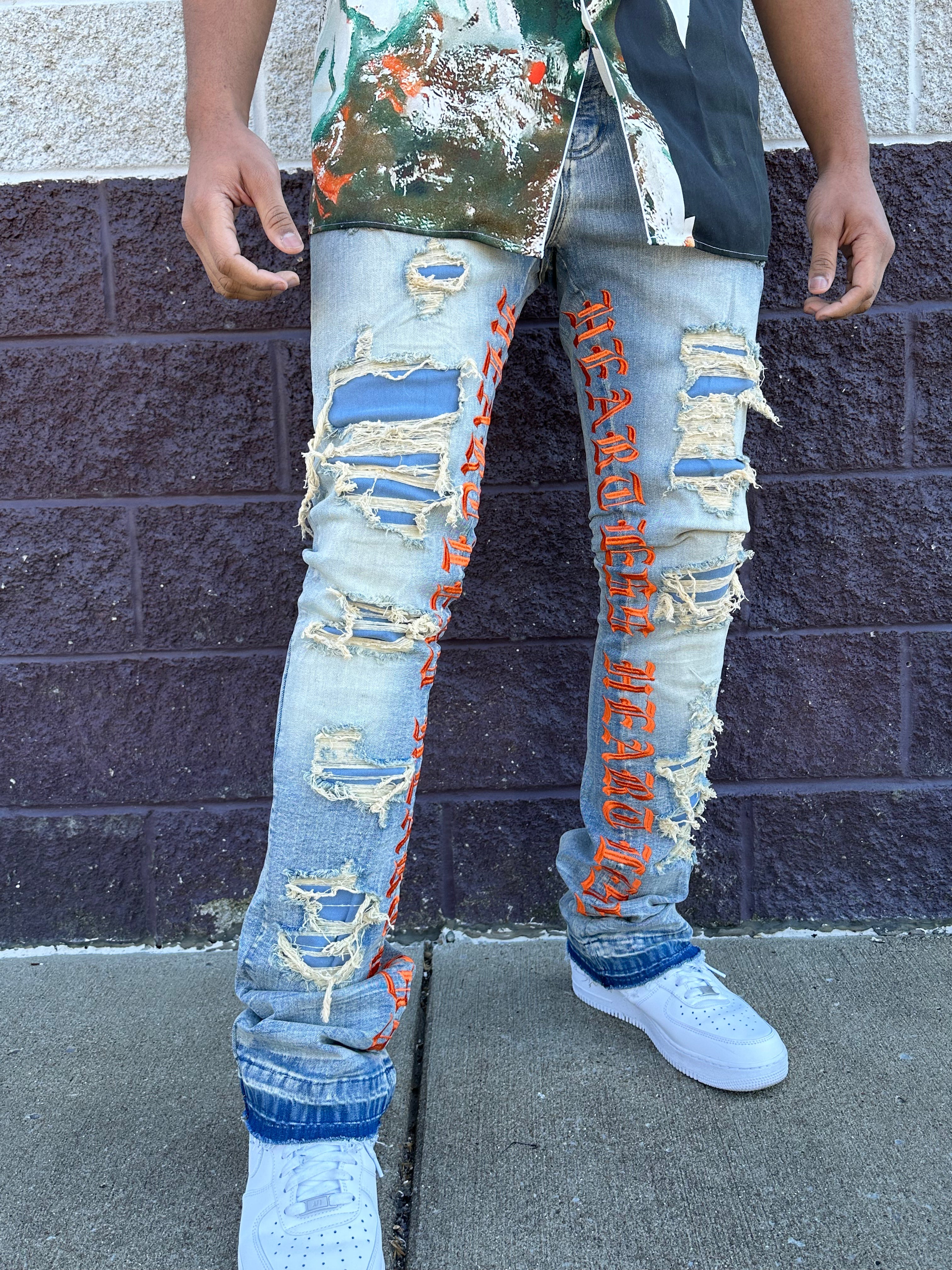 Focus Denim (Blue /Orange skinny 