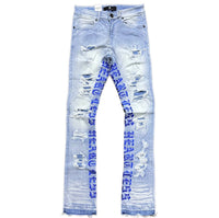 Focus Denim (Blue /royal blue skinny "heartless Stacked Jean)