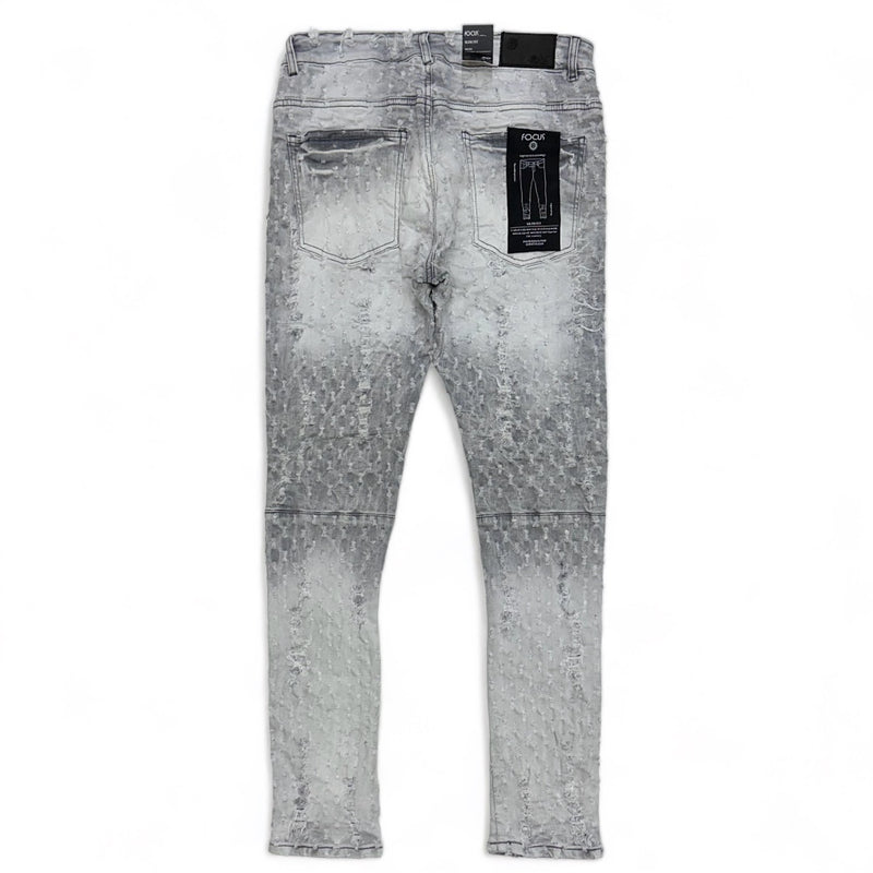 Focus denim (grey hellrazer distressed jean)