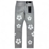 Focus denim (Grey/white heart jean)