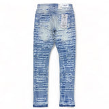 Focus denim (light blue shredded jean)