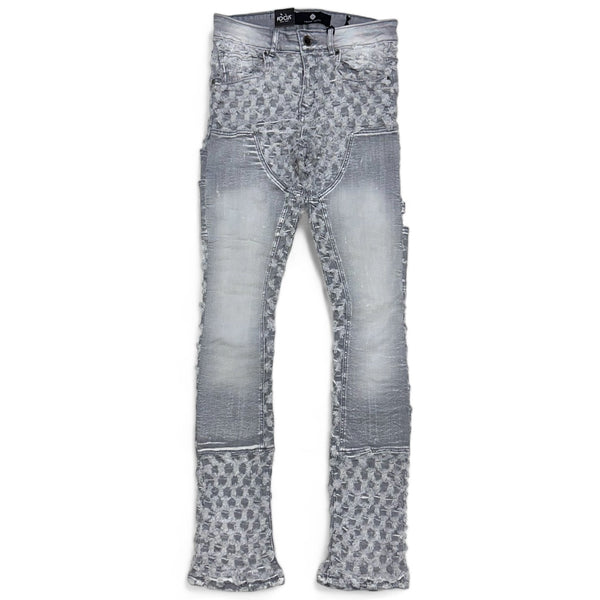 Focus Denim (Grey hell Razor stacked jean)