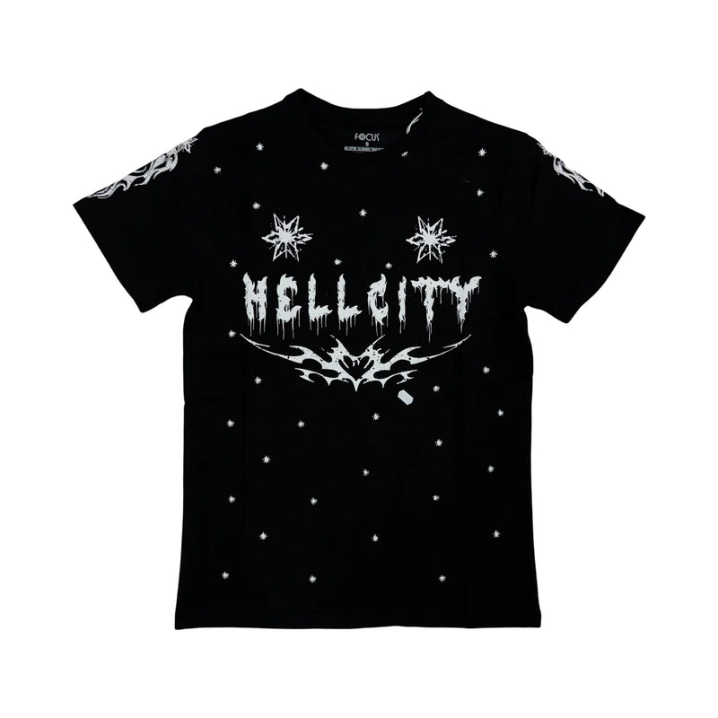 Focus (Black "hell city t-shirt)