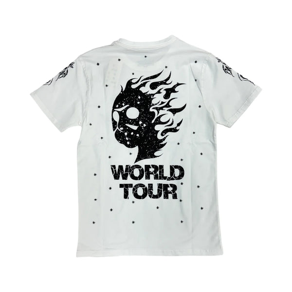 Focus (white "hell city t-shirt)