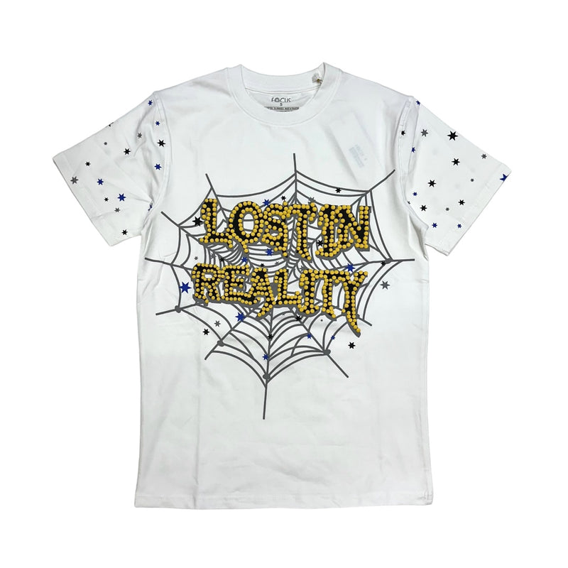 Focus (White “lost in realty t-shirt)