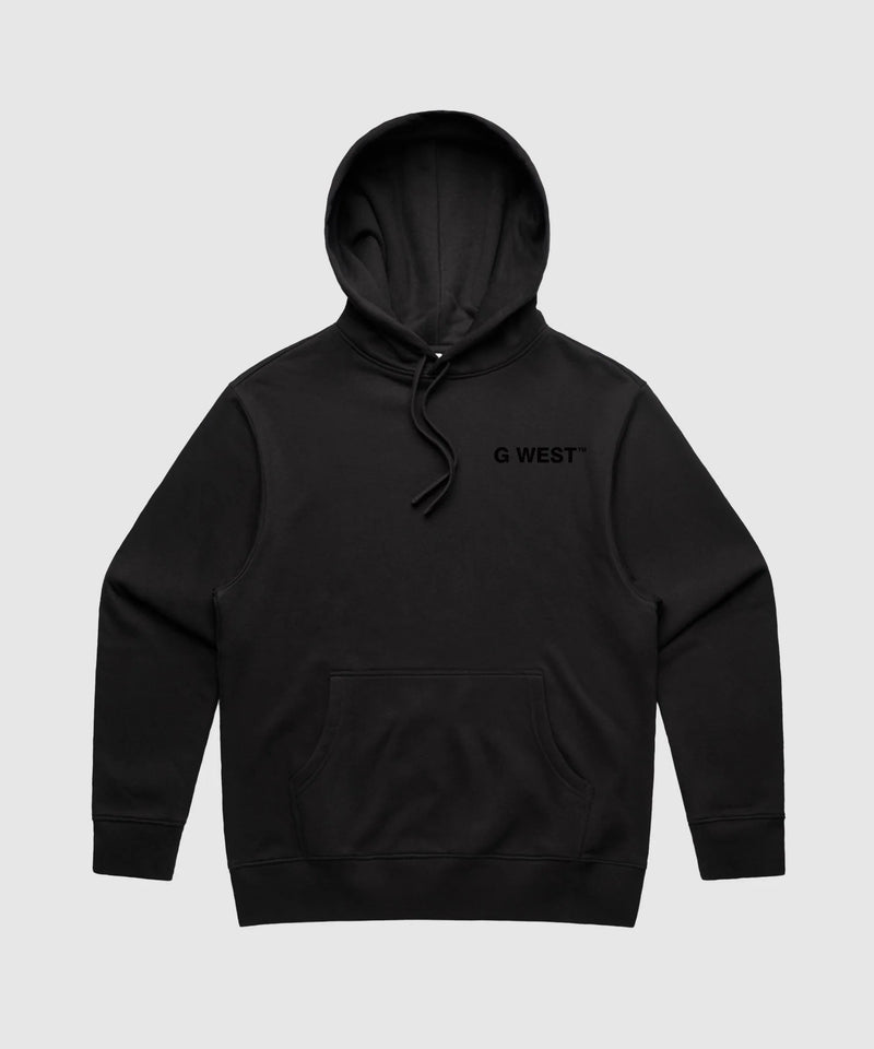 G West (Black "Ice Cream Skull" Hoodie)