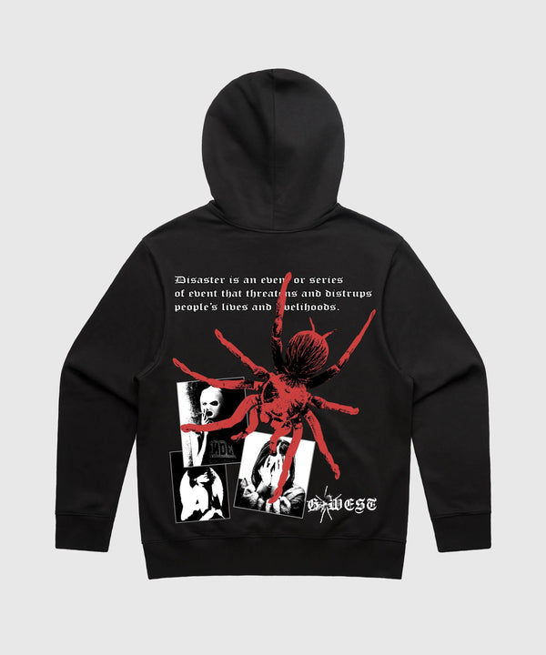 G west (Black "red spider hoodie)