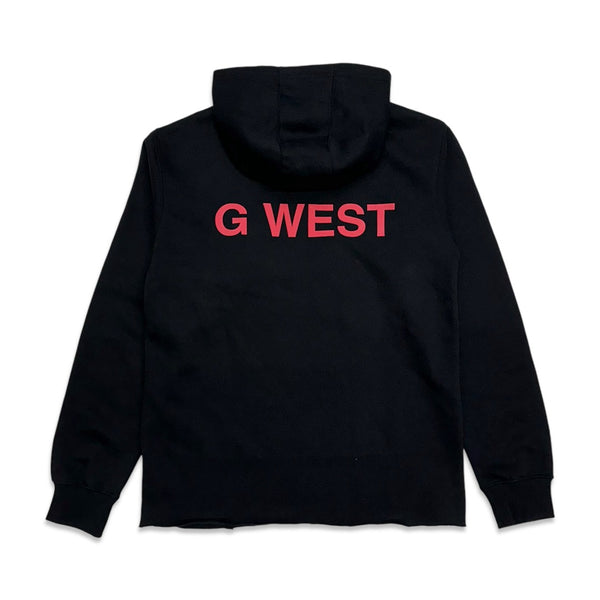 G west (Black world wide cropped hoodie)