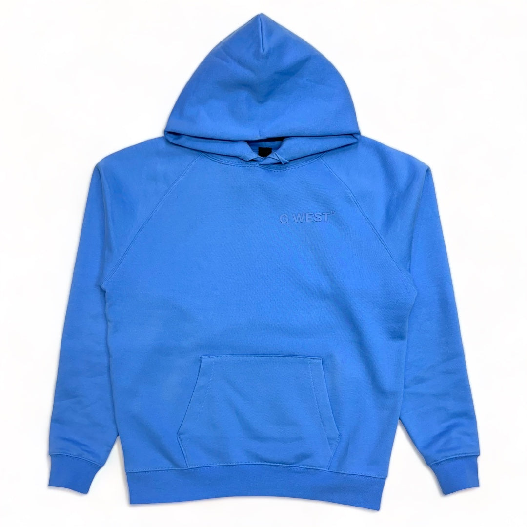 G west Men's Blue fallen angel hoodie