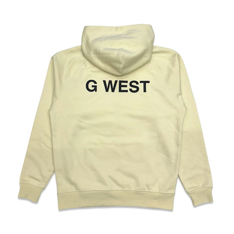 G west (Cream multicolor skull hoodie)