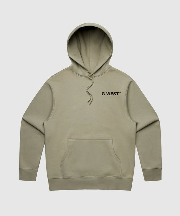 G West (Light Army Green "Own Yo Mind" Hoodie)