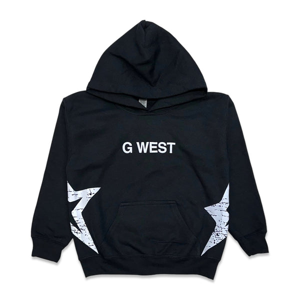 G West (Kids Black Arch logo hoodie)