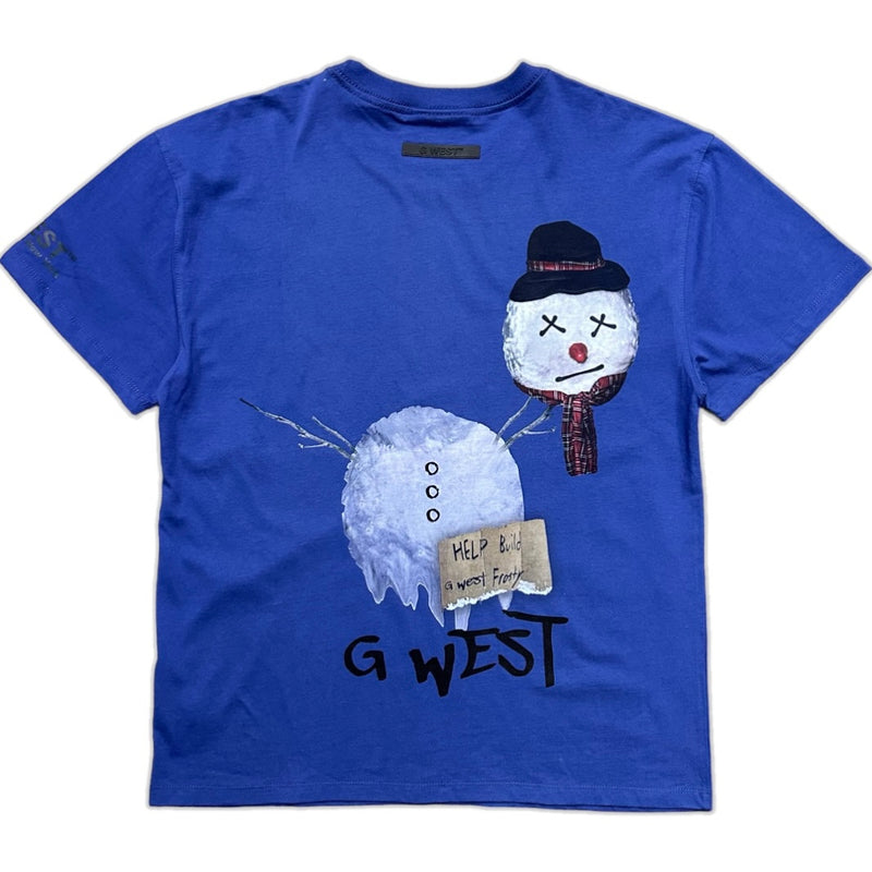 G west (blue melting snowman t-shirt)