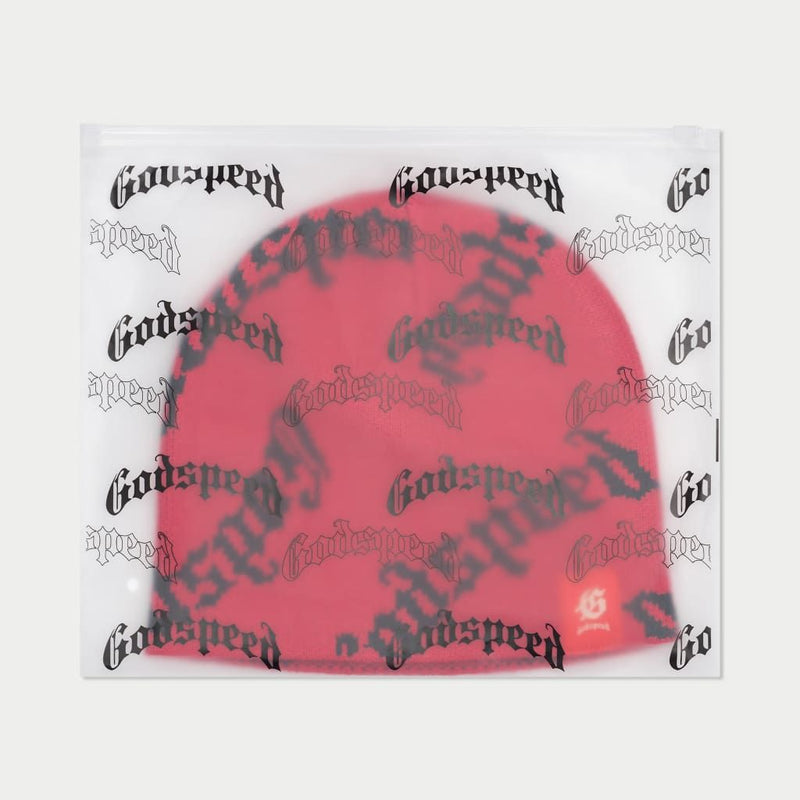 Godspeed (Red/black OG Logo Beanie Hat)