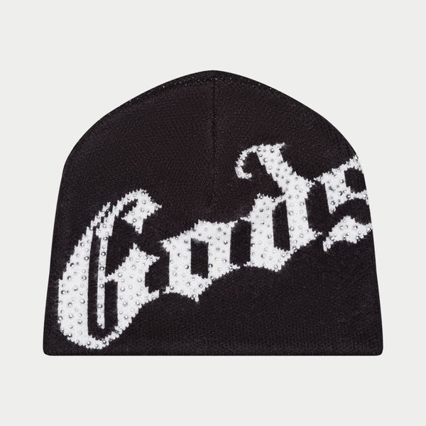 Godspeed (black/white OG Logo Studded Beanie)