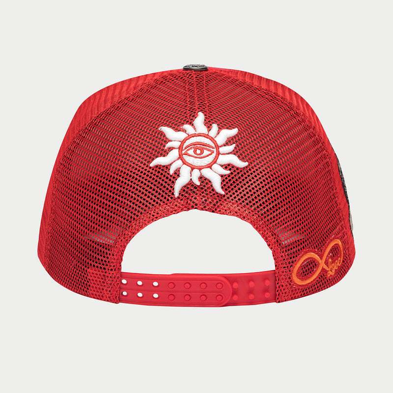 Godspeed (Red Og Dual Patch Trucker Hat)