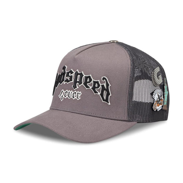 Godspeed (Smoke Grey/Black Gs forever trucker hat)