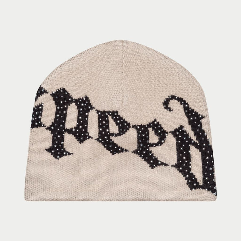 Godspeed (Tan/Black OG Logo Studded Beanie)