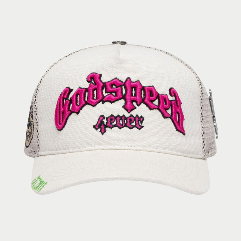 Godspeed (White/Fuchsia GS Forever Trucker Hat)