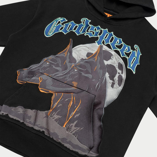 Godspeed (Black "F.T.D embroidered hoodie)