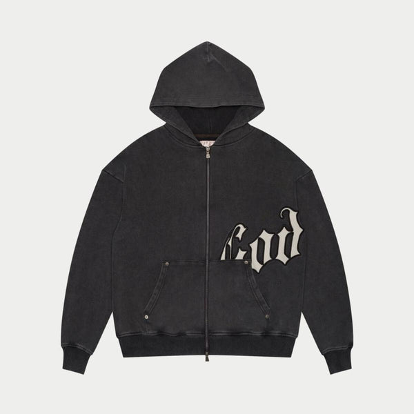 Godspeed black washed og logo v2 jogging set