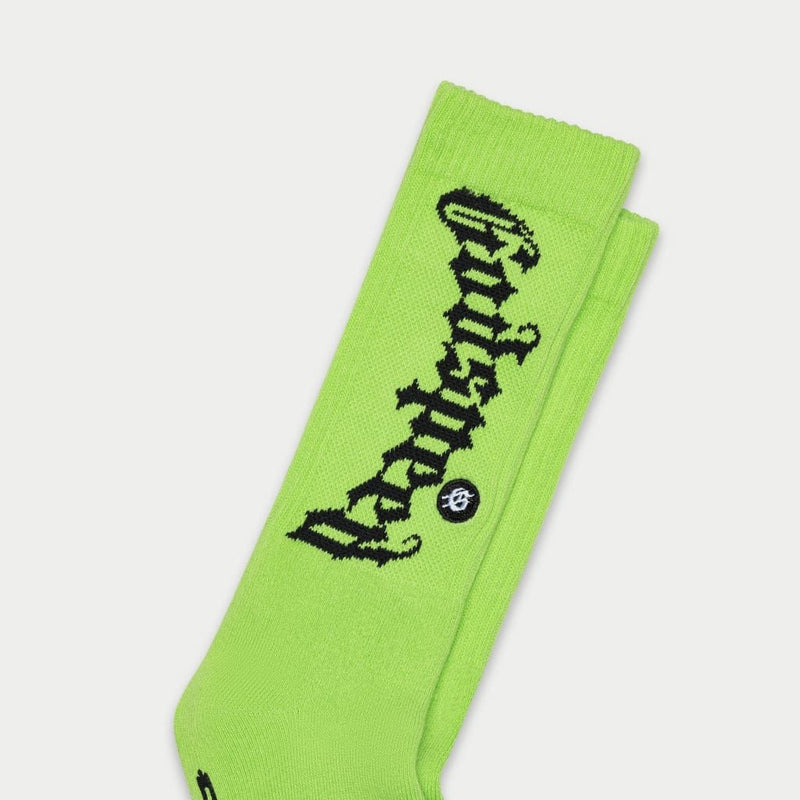 Godspeed (Neon Lime OG Logo Sock)