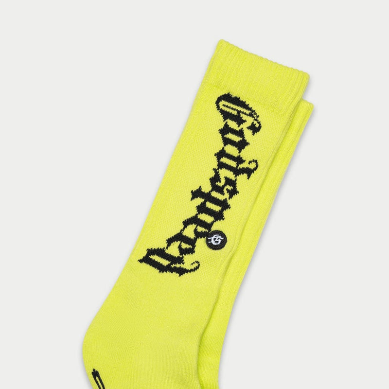 Godspeed (Neon Yellow OG Logo Sock)