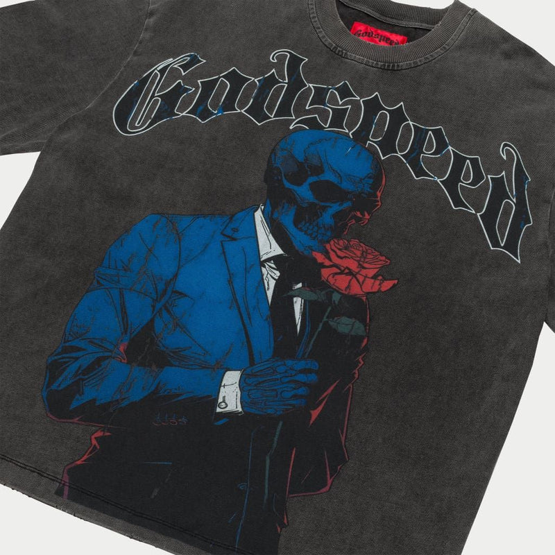 Godspeed (Grey Wash 'Smell The Roses' T-Shirt)