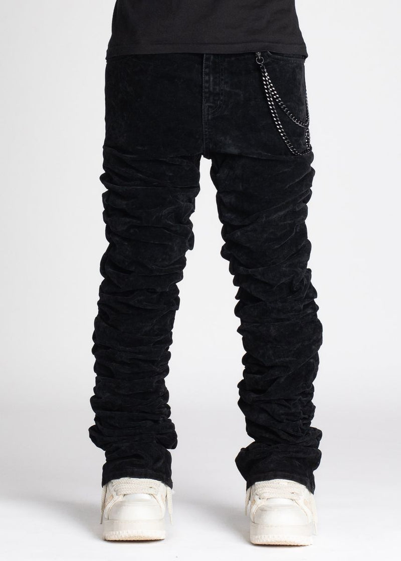 Guapi (All black super stacked denim v2)