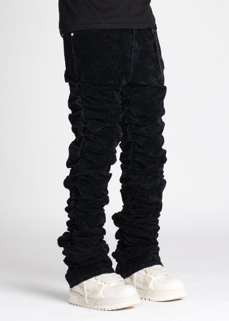 Guapi (All black super stacked denim v2)