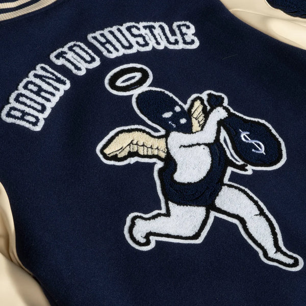 Hasta Muerte (Navy 'Legends Letterman' varsity jacket)