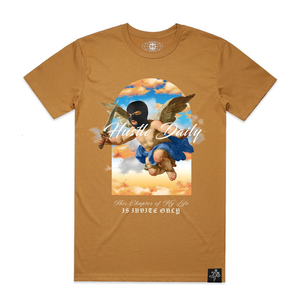 Hasta muerte (Camel “Dagger cherub t-shirt)