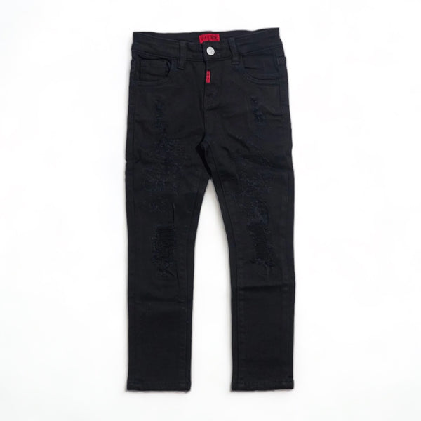 Haus Jr (kids black Clyson denim  jean -106)