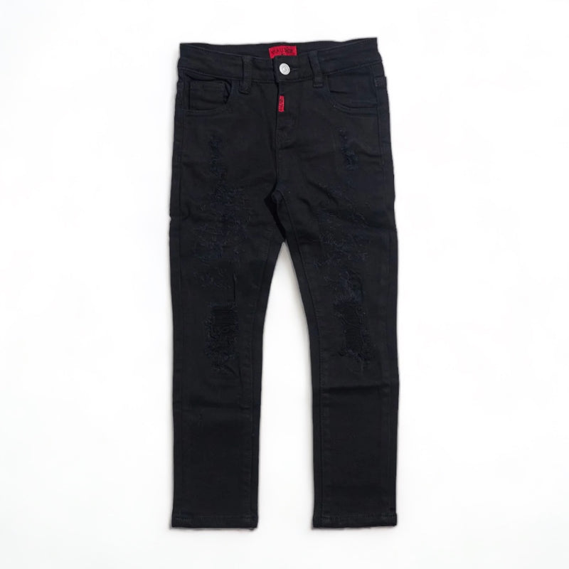 Haus Jr (kids black Clyson denim  jean -106)