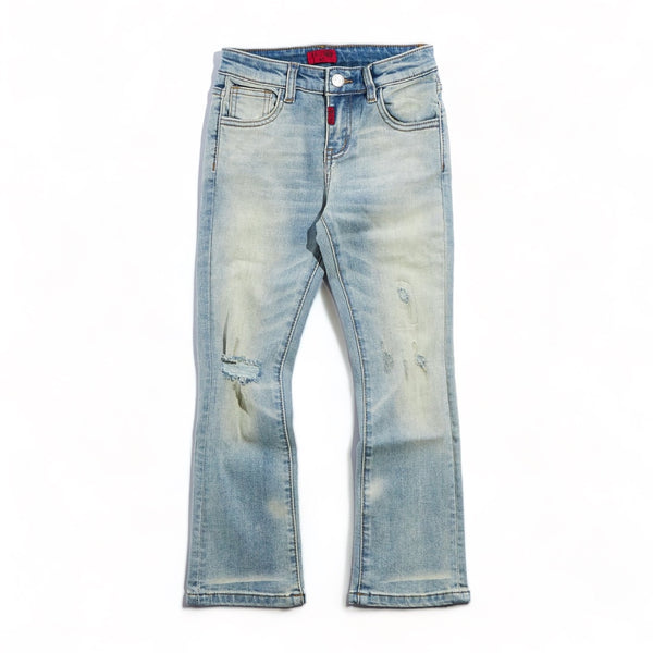 Haus Jr (kids Light blue mill stacked jean -107)