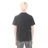 hvman (black novelty warp spread t-shirt)