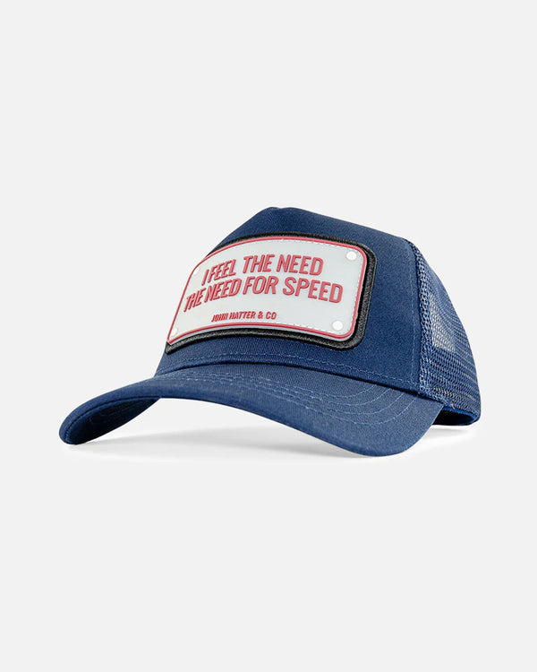 John hatter & CO (Navy "I feel the need the need for speed hat)