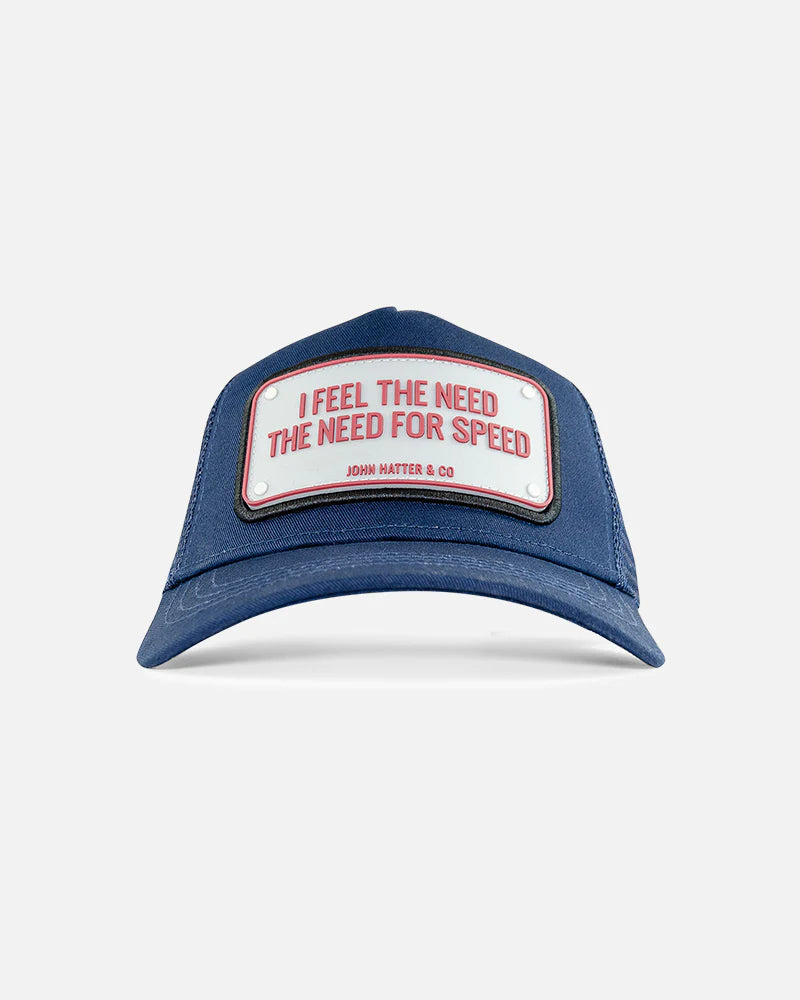 John hatter & CO (Navy "I feel the need the need for speed hat)