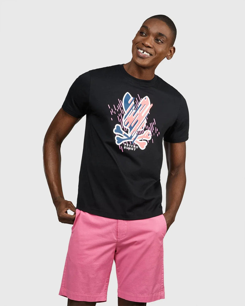 Psycho bunny (black mens big and tall carson t-shirt)