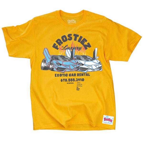frostiez (gold rental  t-shirt)