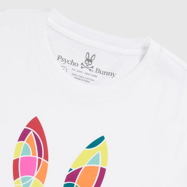 Psycho bunny (white darwin graphic t-shirt)