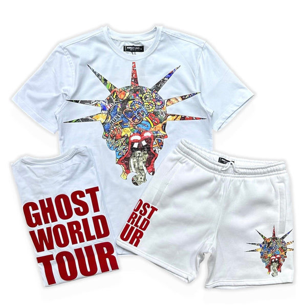 Roku Studio (White "Ghost world tour short Set)