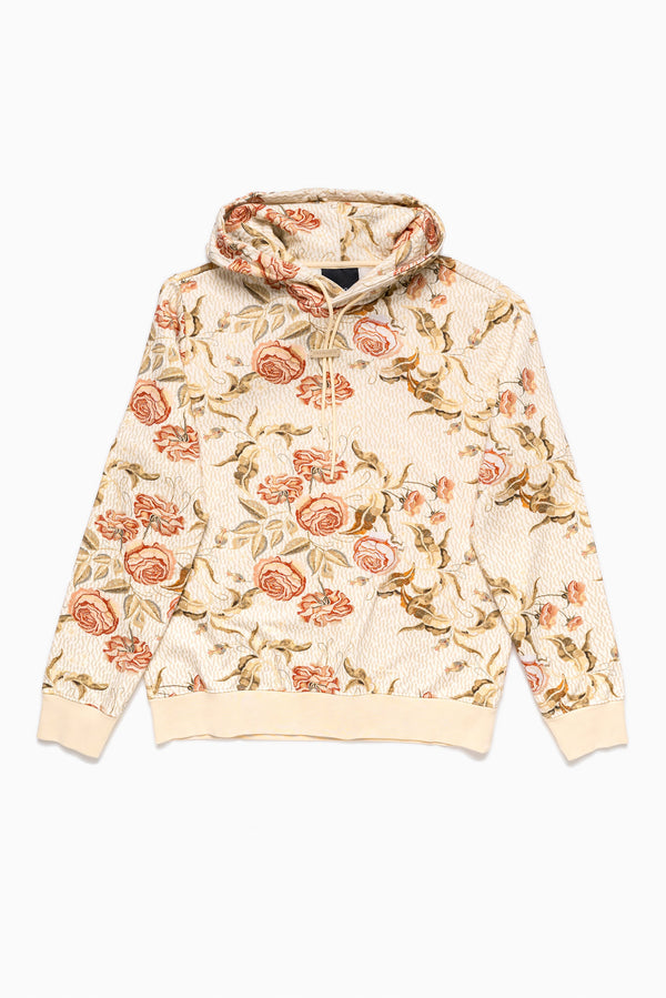 Inimigio (Classic Raw Monogram Floral  Hoodie)