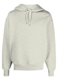 Inimigio (classic raw monogram jacquard hoodie)