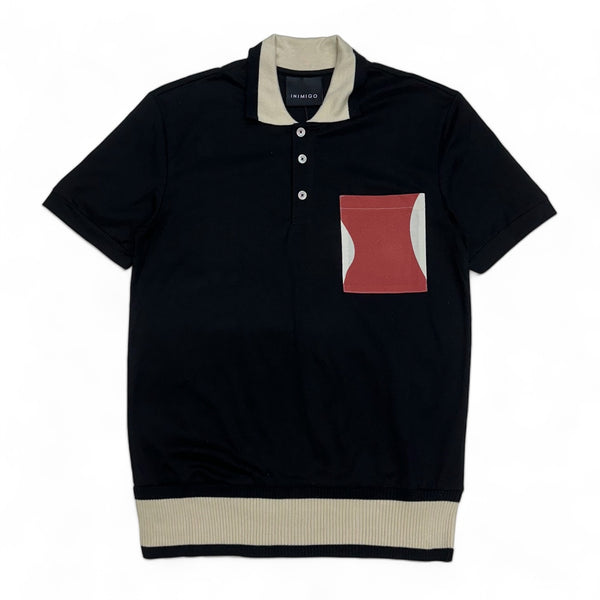 inimigio (Black Inimigo abstract balls polo)