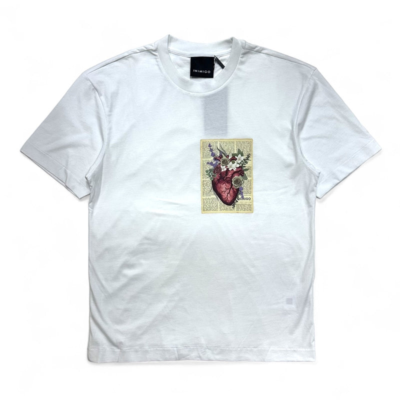 Inimigo (Snow white flower heart comfort t-shirt)