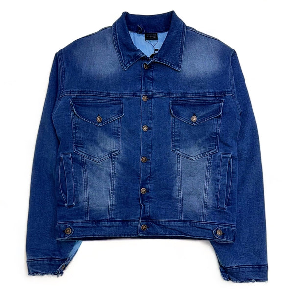 Ishtar (Men's Indigo Blue "Worldwide denim jacket)